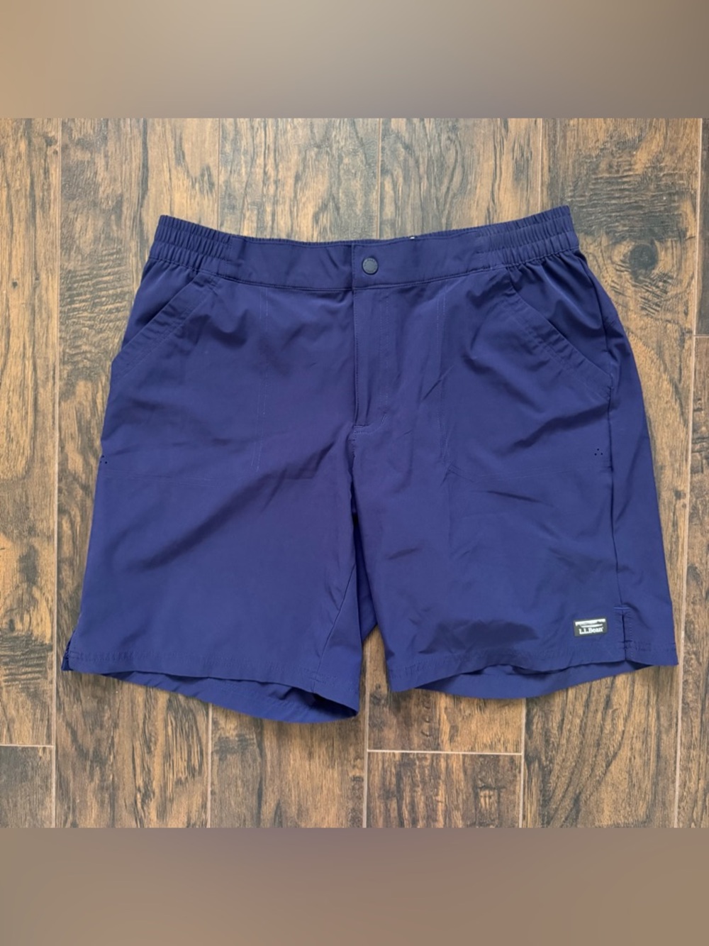 L.L.Bean Size 12 Purple Stretch UPF Board Shorts